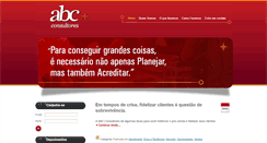 Desktop Screenshot of abcconsultores.com.br